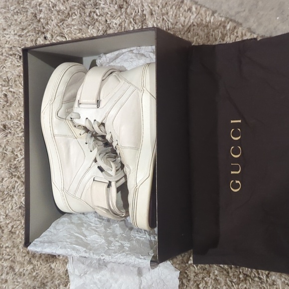 Size 8 Mens Gucci High Tops - Picture 6 of 8
